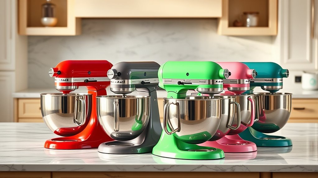 top colorful mixer options