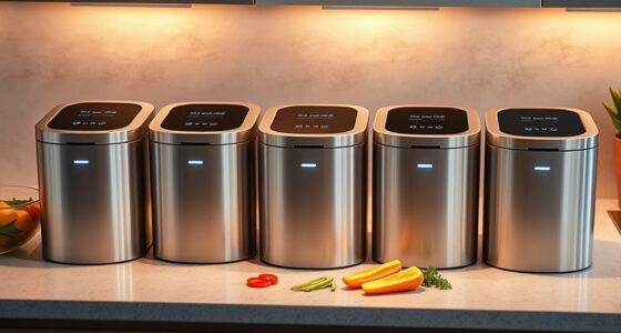 top electric kitchen compost bins