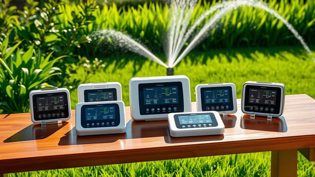 top high end lawn controllers