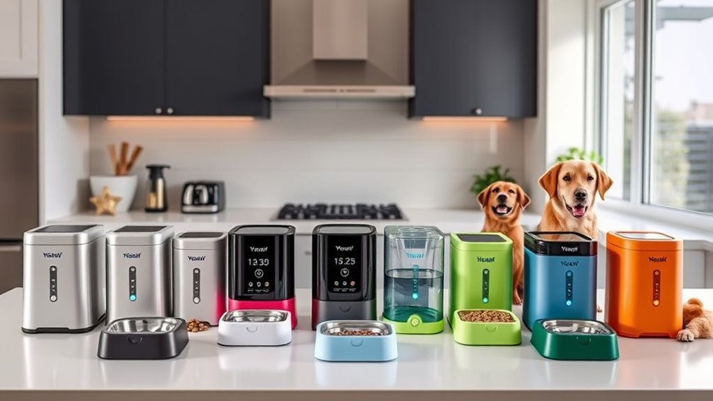 top luxury automatic pet feeders