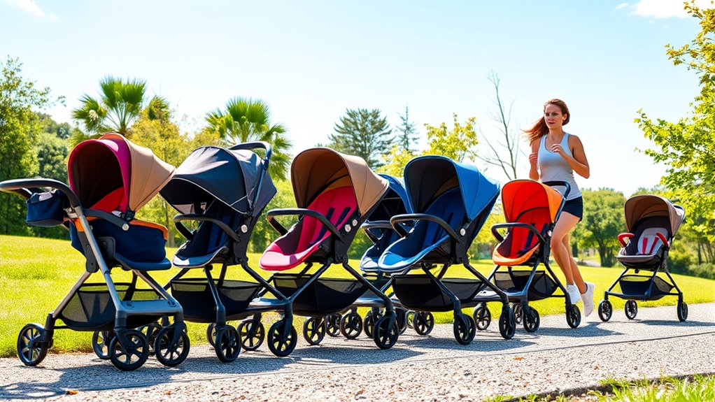 top luxury jogging strollers