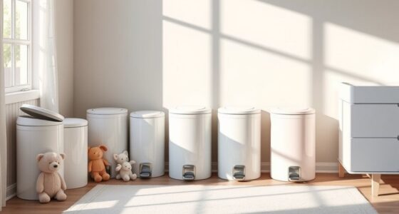 top odor control baby diaper pails