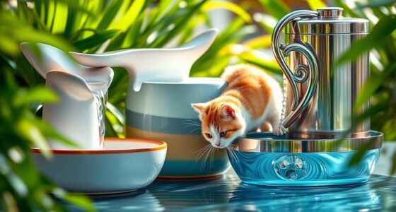 top premium cat water fountains
