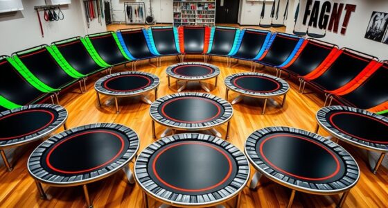 top premium trampoline workout sets