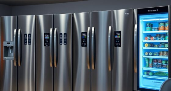 top touch screen smart refrigerators