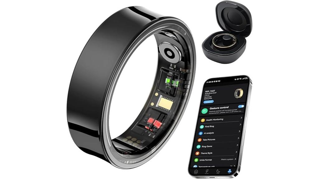 wearable fitness tracking ring