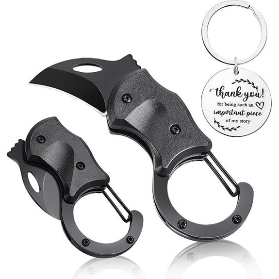 compact keychain folding knife