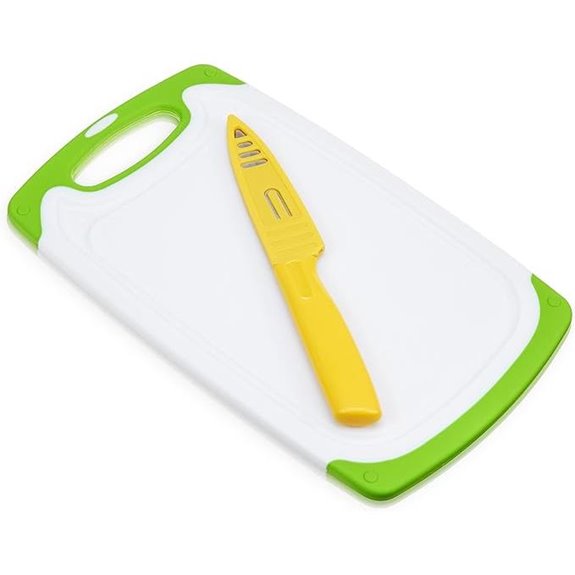 Small Cutting Board & Knife Set for Fruits & Veggies