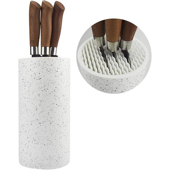 Toosbuc Round Knife Block Holder (Without Knives)