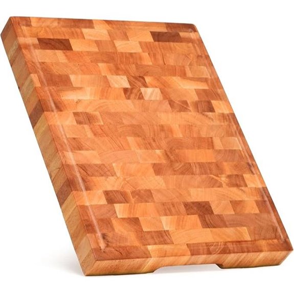 Shumarhu Mahogany Cutting Board with Juice Groove