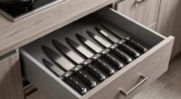 top in drawer knife storage