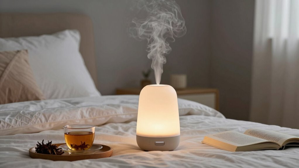 adjust diffuser timing and scents