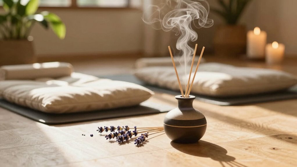 aromatherapy enhances meditation practice