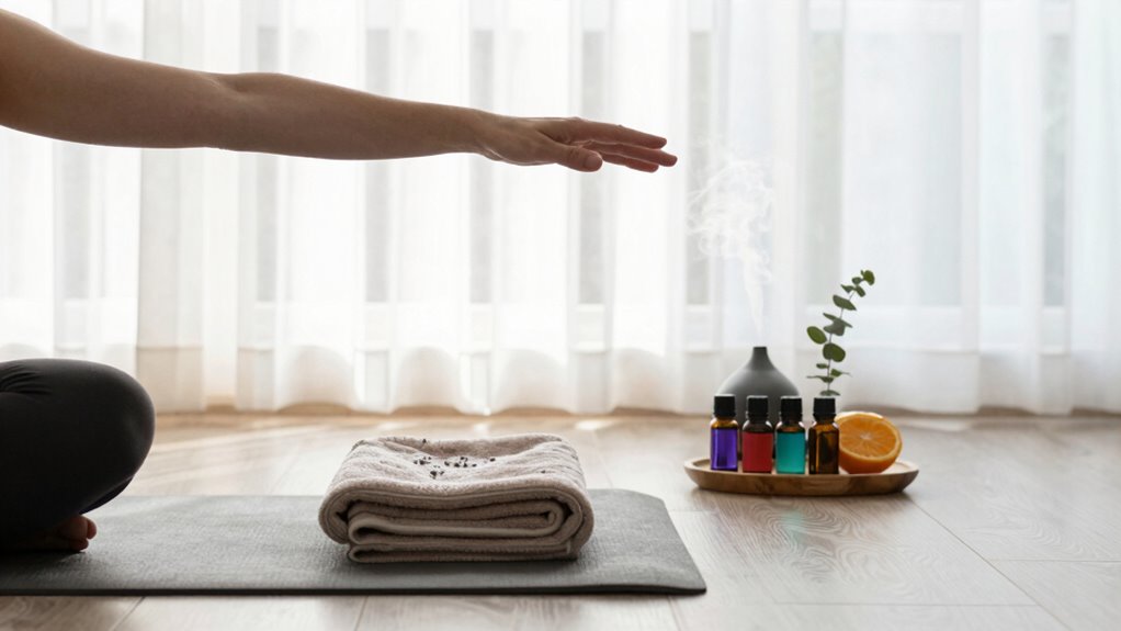 aromatherapy enhances stretching recovery