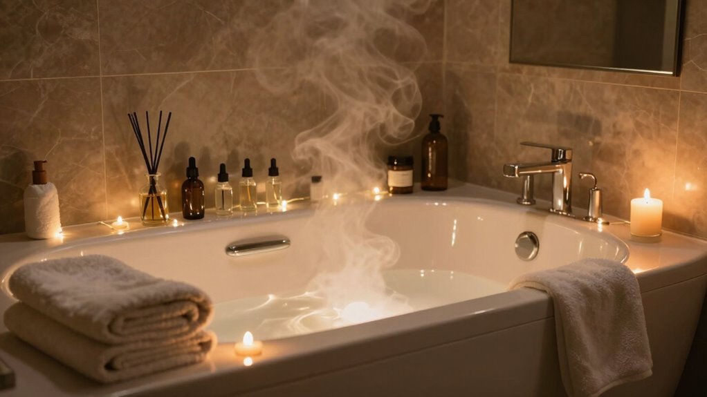 aromatherapy lighting relaxation ambiance