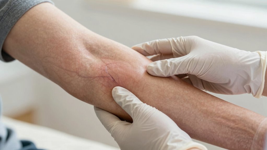 avoid compression with nerve damage