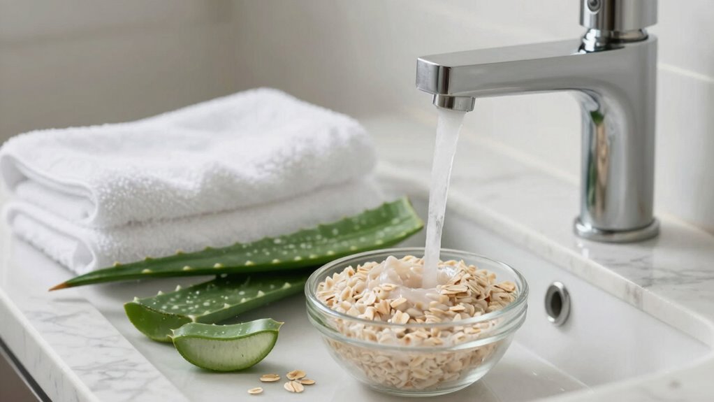 avoid irritants use gentle products