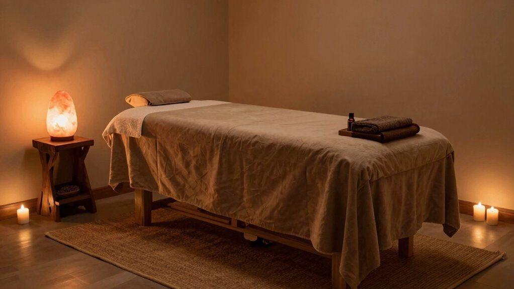 calm clean aromatic lighting