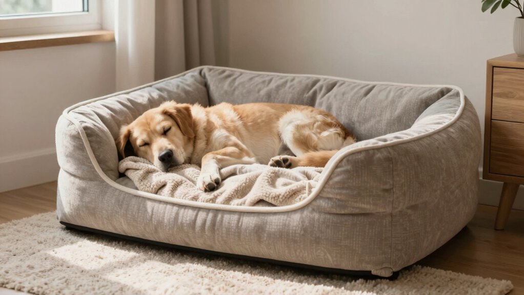 choosing the right calming dog bed