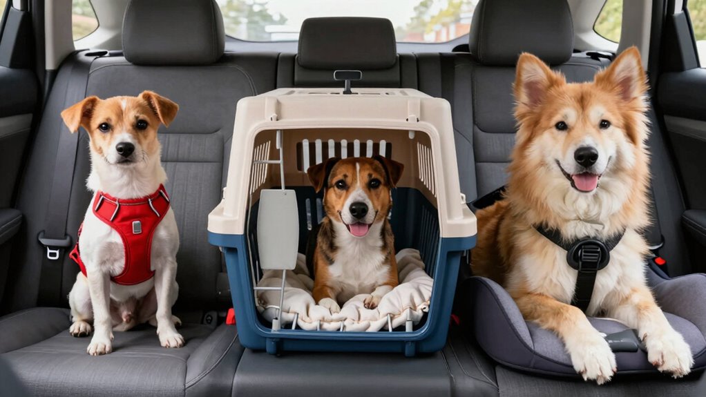 choosing the safest dog travel restraint