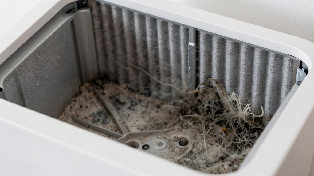 clean filters prevent odors