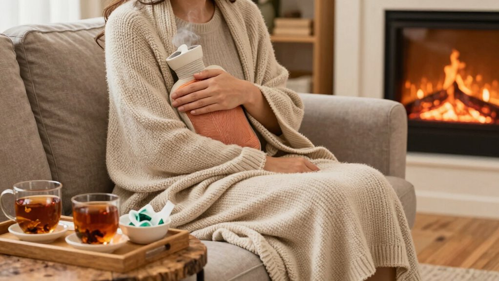 cold therapy and stretching