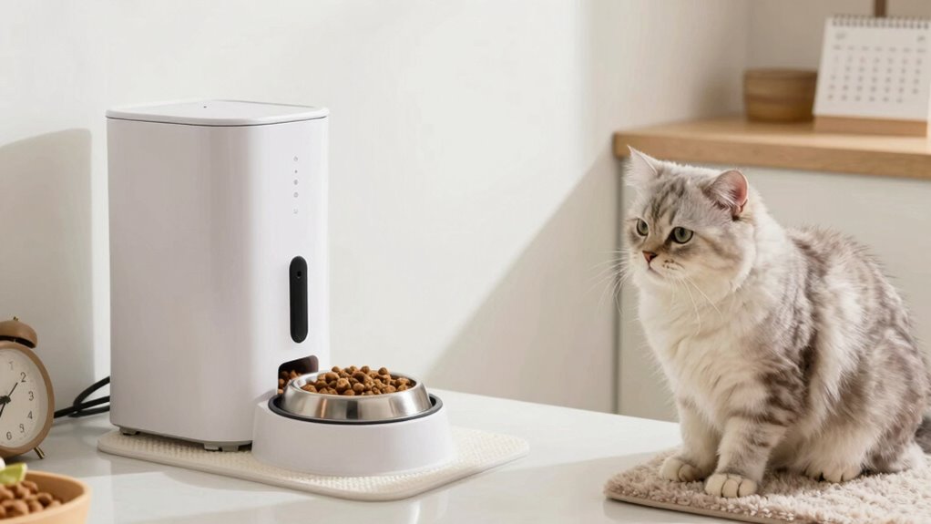 consistent calming feeding routine