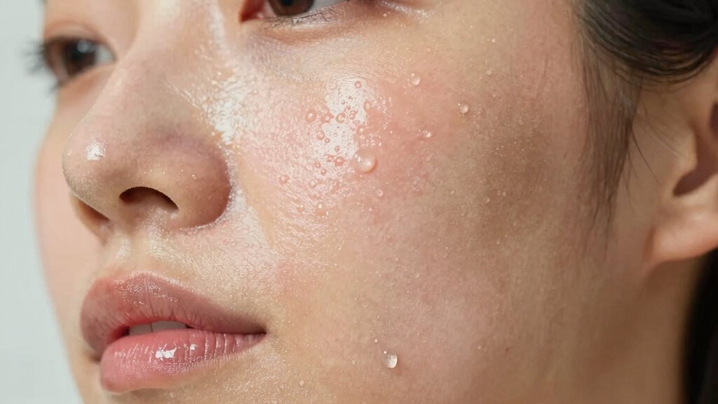 consistent hydration and skincare