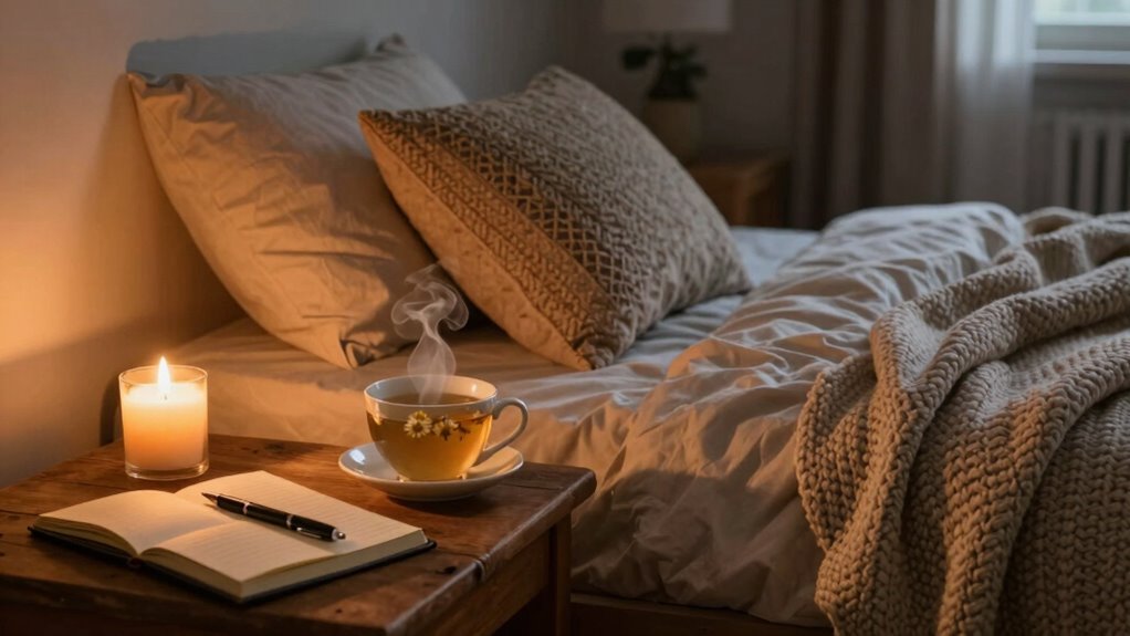 consistent nightly relaxation routine