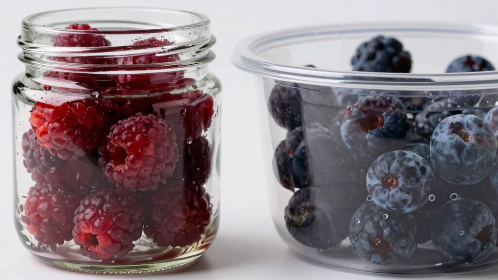 container material influences presentation