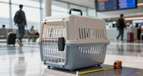 correct pet carrier sizing