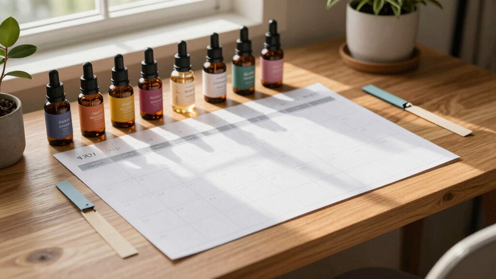 create a balanced scent routine