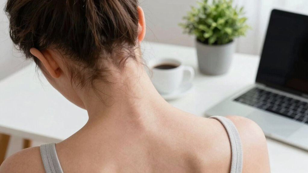 desk neck tension reset