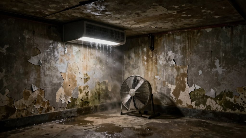 detect moisture poor ventilation