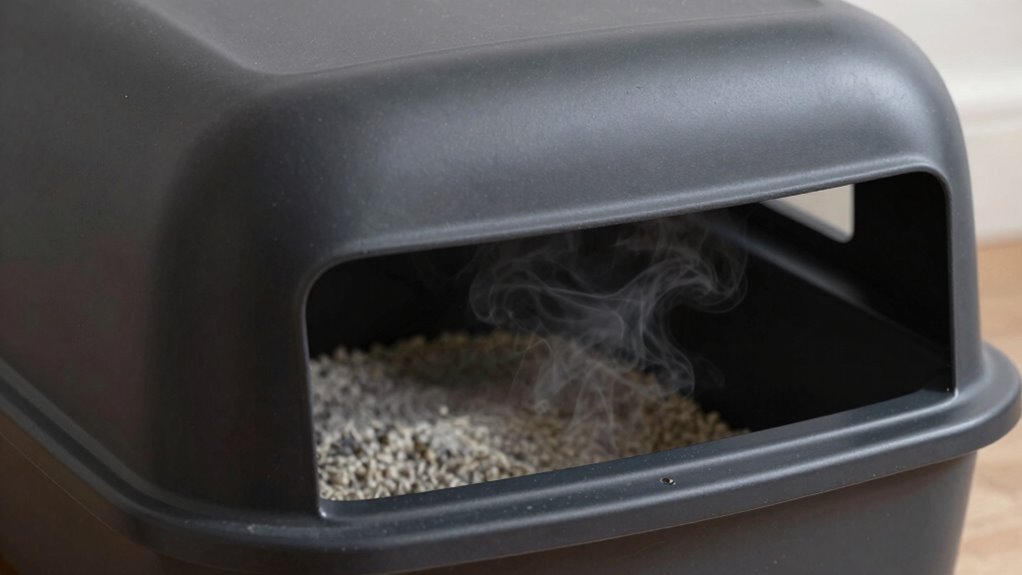 detecting odor leaks and buildup