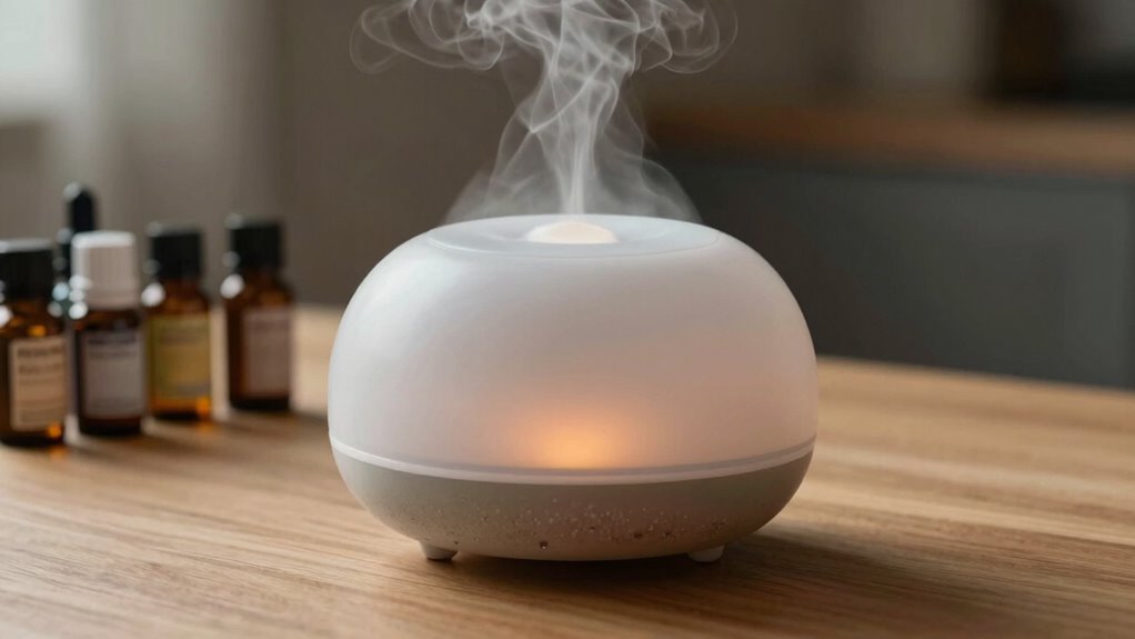 diffuser odors stem from buildup