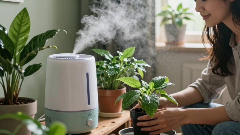 Humidifiers for Plants and People: One Setup, Two Benefits ...