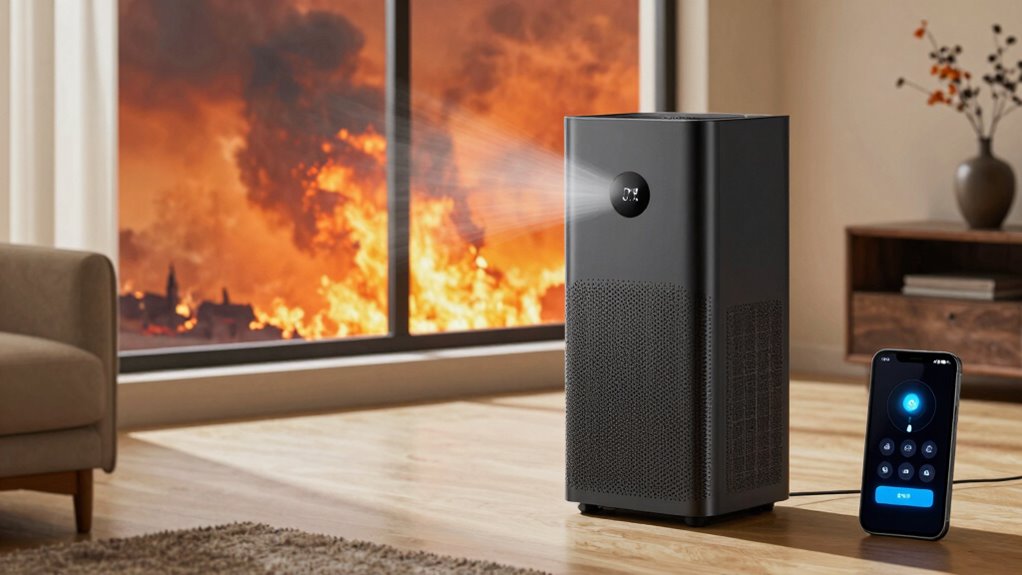 effective wildfire smoke filtration