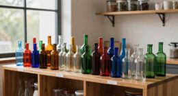 efficient 100 bottle storage