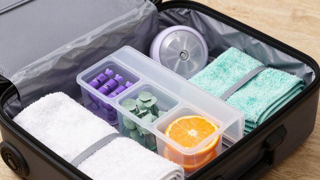 essential oils travel safety