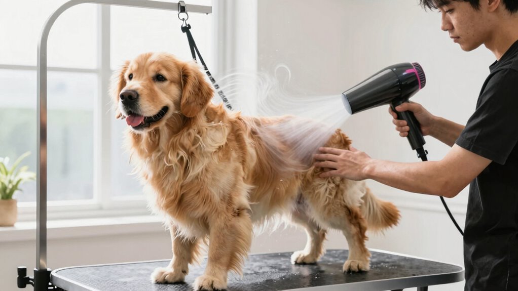 faster calmer grooming environment