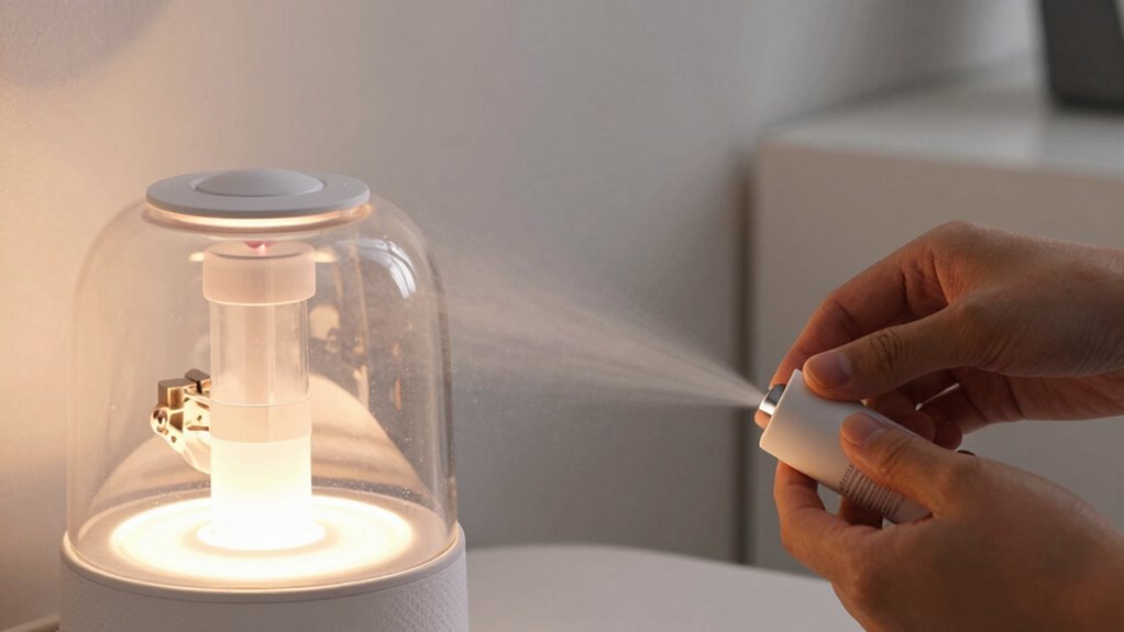 fixing diffuser nozzle blockages