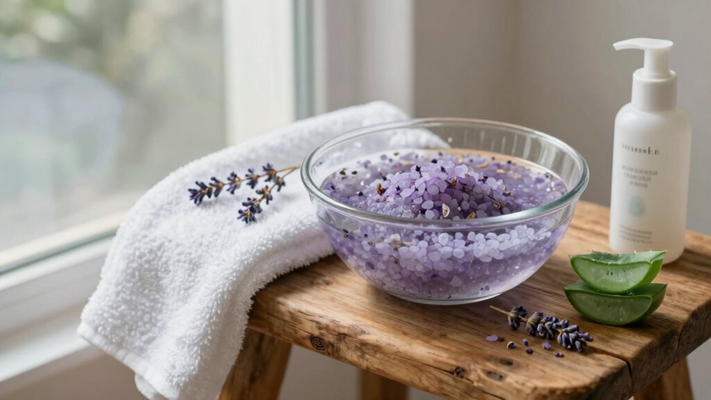 gentle soothing bath tips