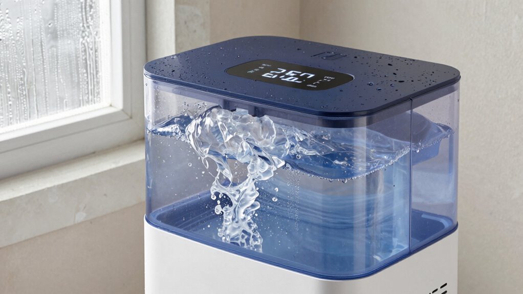 high humidity causes rapid filling