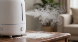 humidifier white dust causes