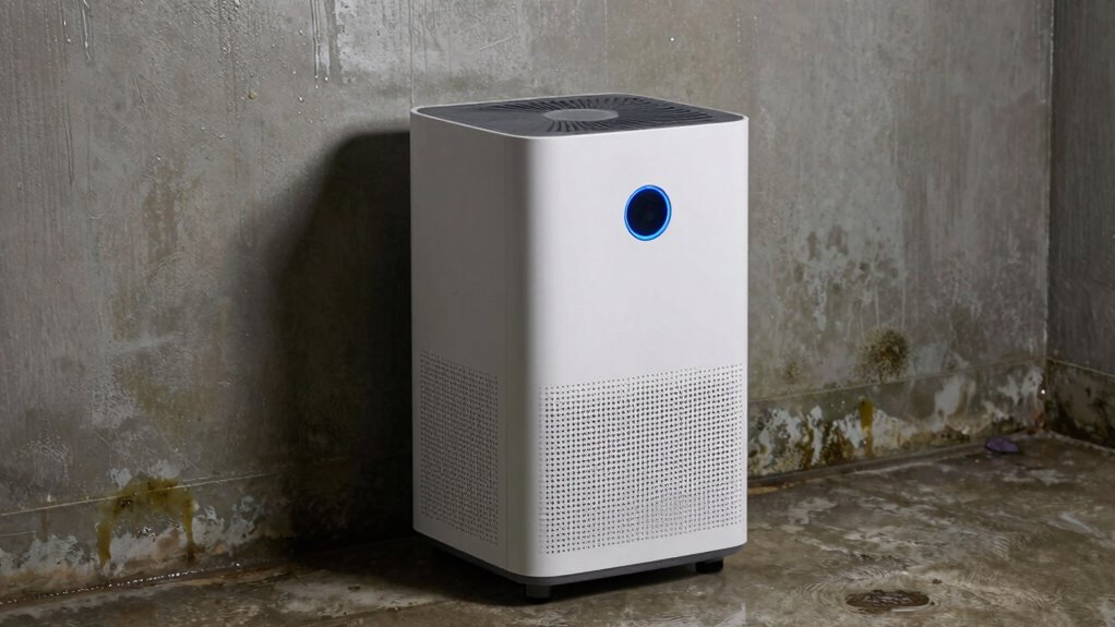 identify moisture accumulation spots