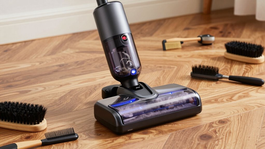 key grooming vacuum features