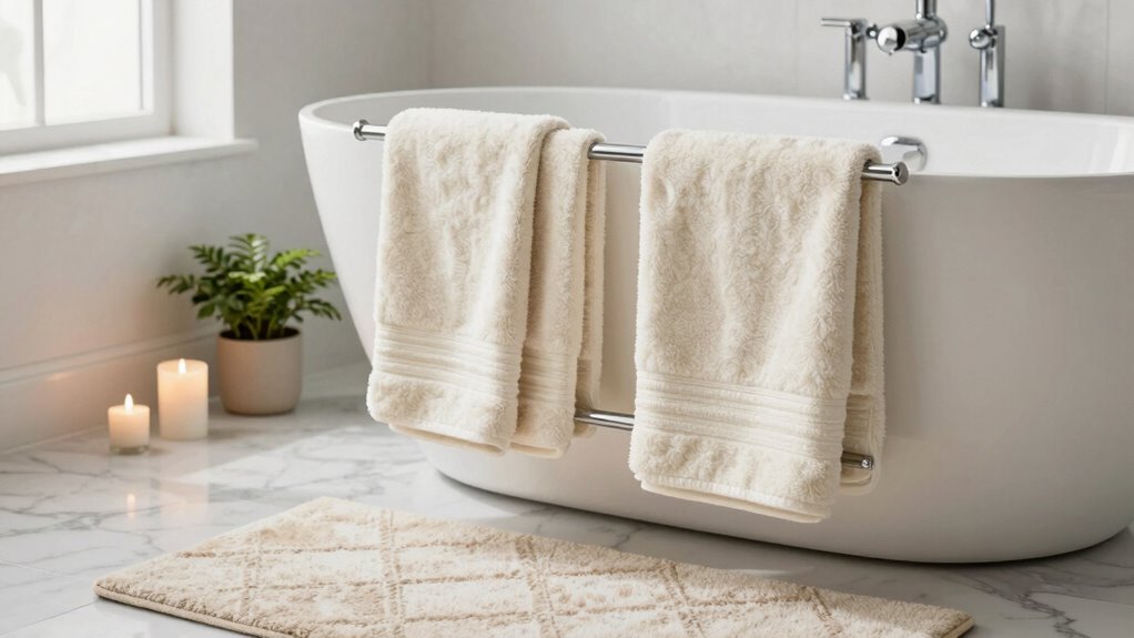 luxurious cohesive bathroom essentials