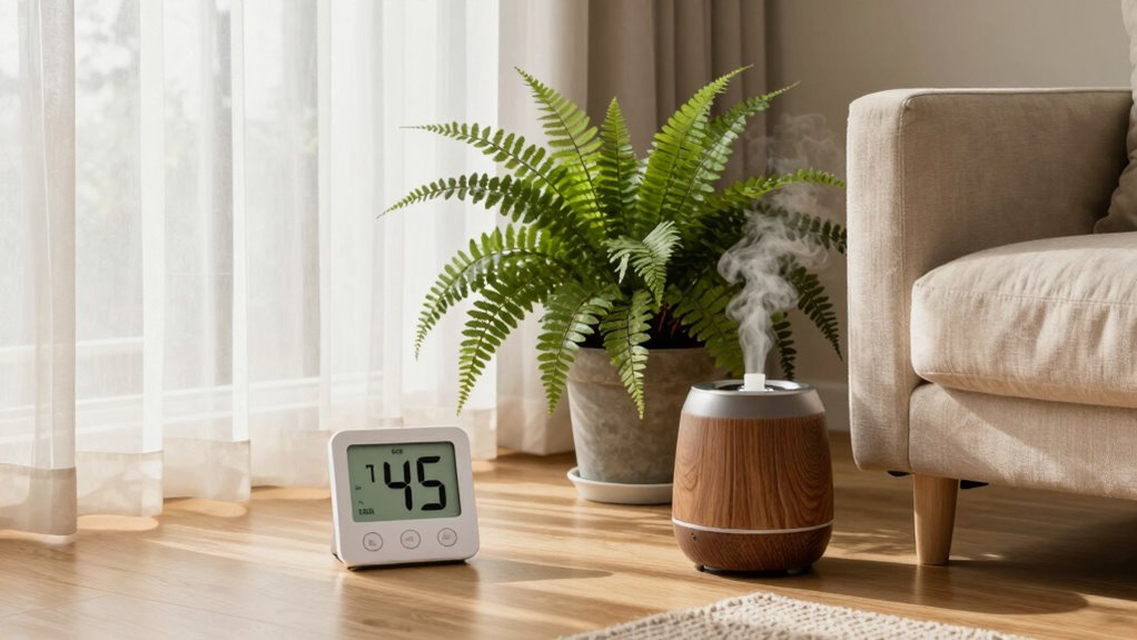 maintain balanced indoor humidity