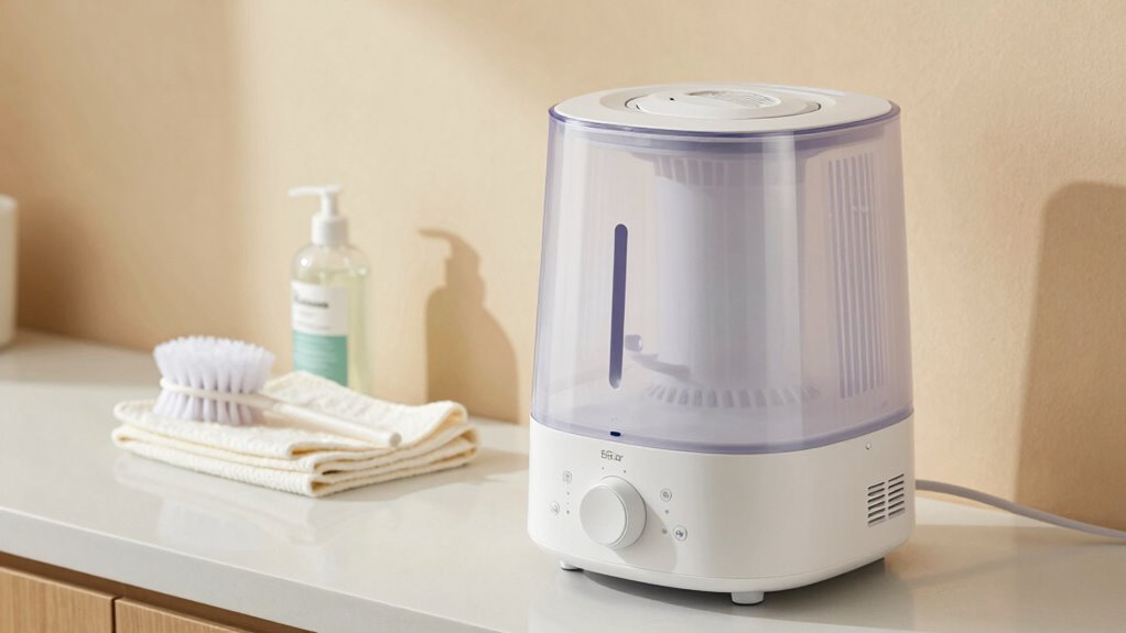maintain humidifier regularly